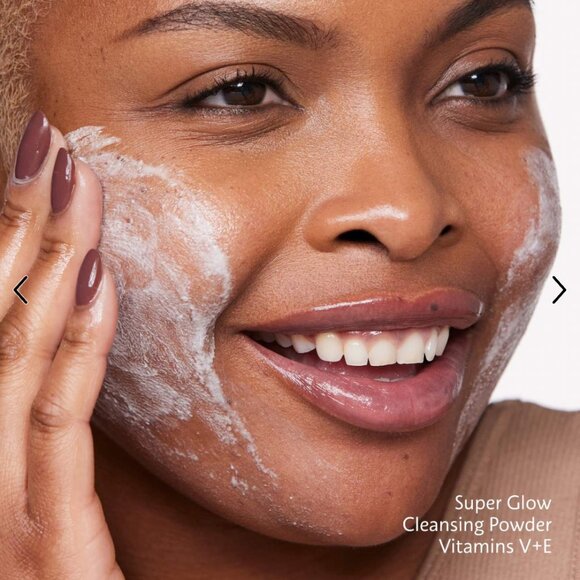 🌸 TSA Travel No-Liquid Sephora Collection Super Glow Cleansing Powder C+E - Picture 5 of 14